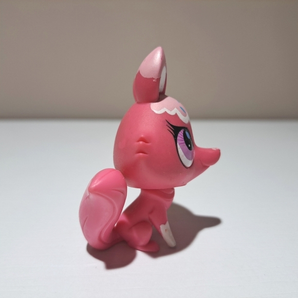 Pink FOX #3000 - Littlest Pet Shop - Hasbro LPS - Picture 7 of 8